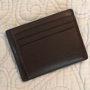 Coach ID/card holder.